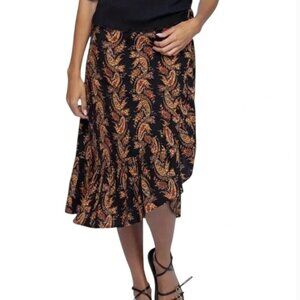 NWT Natural Life Sabrina Ruffle Wrap Skirt, size small